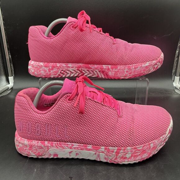 Nobull Superfabric Pink Athletic Crossfit Trainers Womens 11.5 Mens 10 - Picture 1 of 7